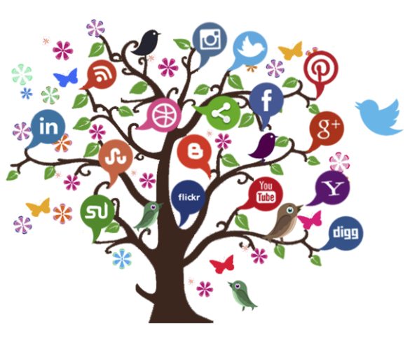 Web Social Media Tree